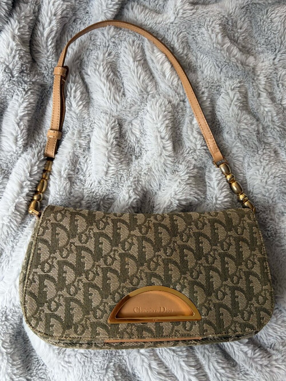 Vintage Dior Trotter Malice Shoulder Bag